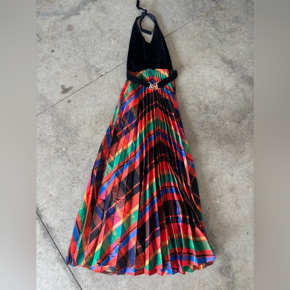 PBJ Petites Dresses & Skirts - Vintage 70s Halter Midi/Maxi PBJ Petites Dress size 9